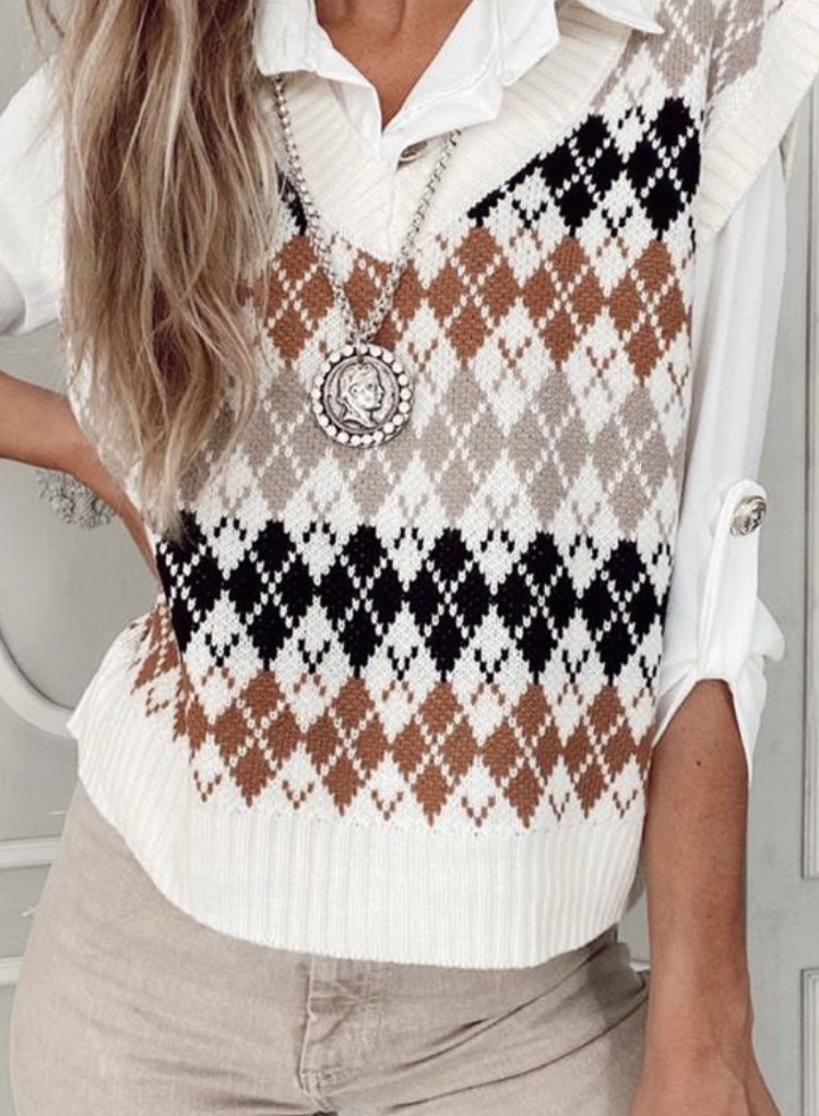 CHALECO DE PUNTO, LA PRENDA DE MODA