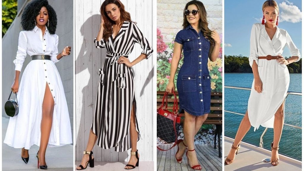 CÓMO COMBINAR UN VESTIDO CAMISERO