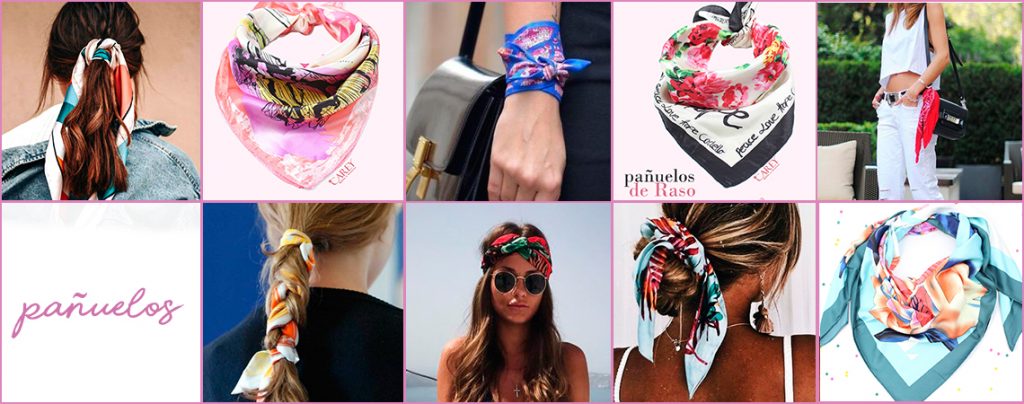 DISTINTAS FORMAS DE LLEVAR PAÑUELO